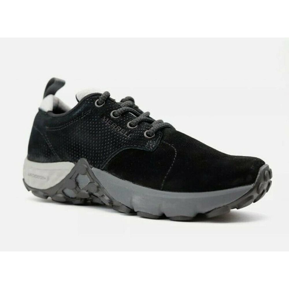 Merrell Jungle Lace Womens Trail Hiking Shoes Sneakers Black Suede J00832 7